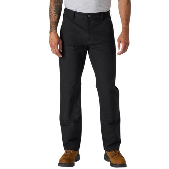 Carhartt Other - Carhartt Men's Rugged Flex Relaxed Fit Duck Double-Front Utility Work Pant Black